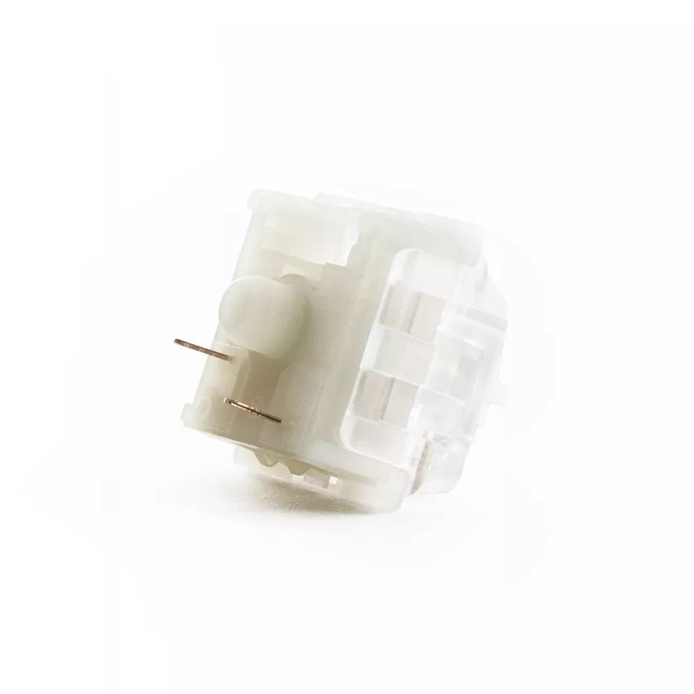 KTT Kang White Switch V3 Linear POM 3 Pin Switch for Mechanical or Gaming Keyboards