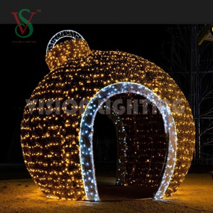 Customise icicle diwali diya ball shape decoration led string lights christmas outdoor decorative cactus light