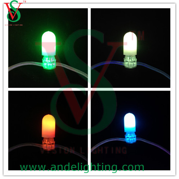 Cheap Artificial Waterproof Shopping Mall Decoration 12V White RGB Festoon Fairy Led String Christmas Clip Light