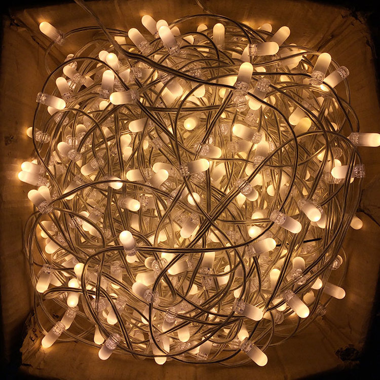 100m 666LEDs Christmas Decoration Fairy Lights Warm white Lights with Replaceable LED Bulbs