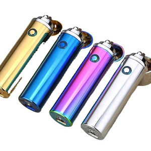 CE Certificate Electronic Cigarette Lighter Eco-Friendly USB Charging Electric Double Arc Lighter