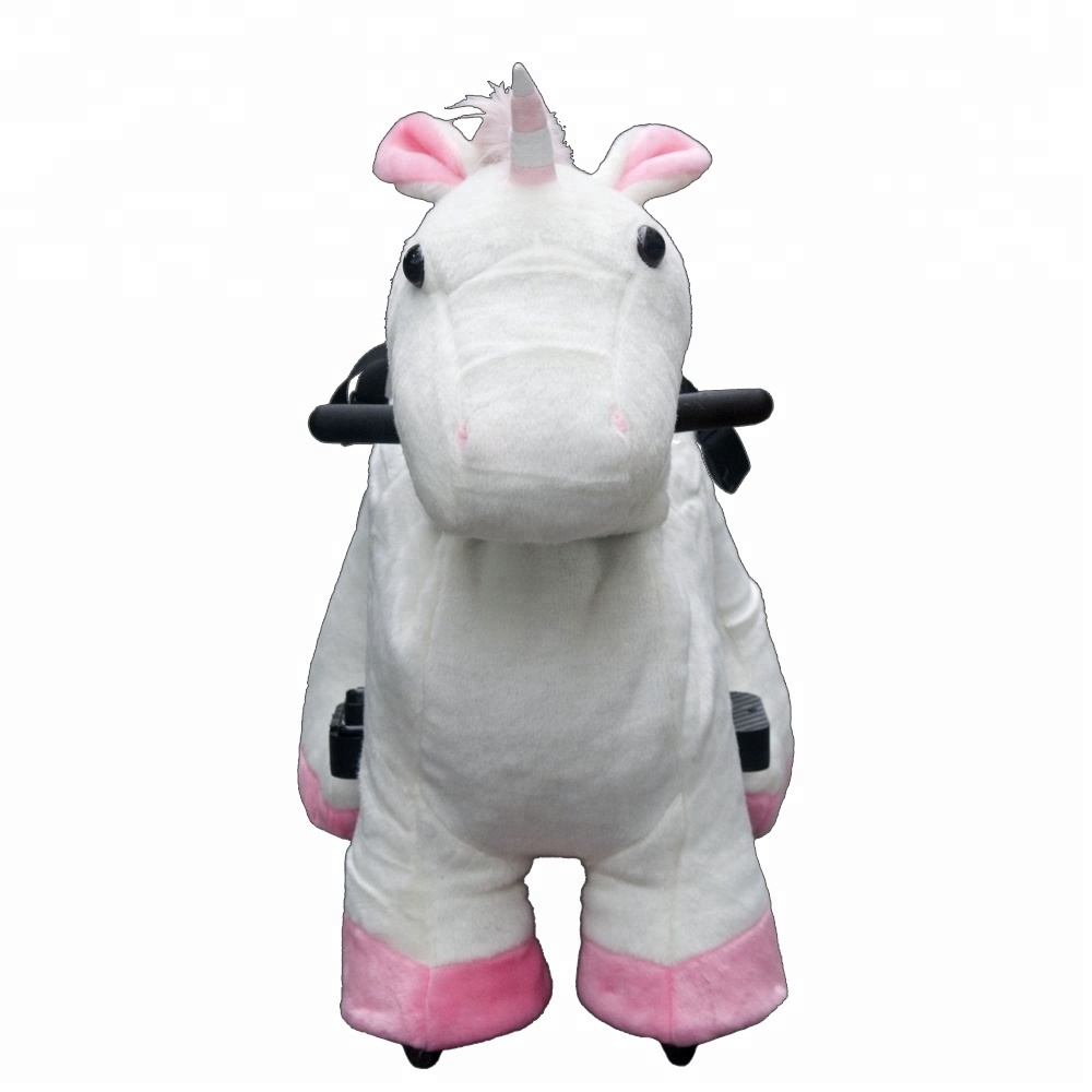 Electric ride on unicorn riding horse pony toy for children