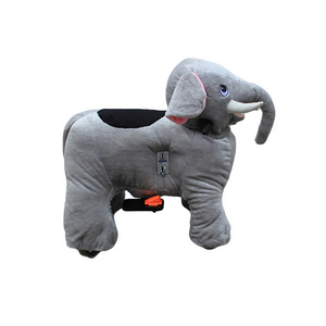 kids coin operated elephant rider animal electric four wheeler