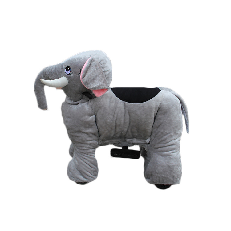 kids coin operated elephant rider animal electric four wheeler