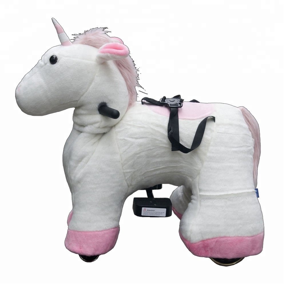 Electric ride on unicorn riding horse pony toy for children