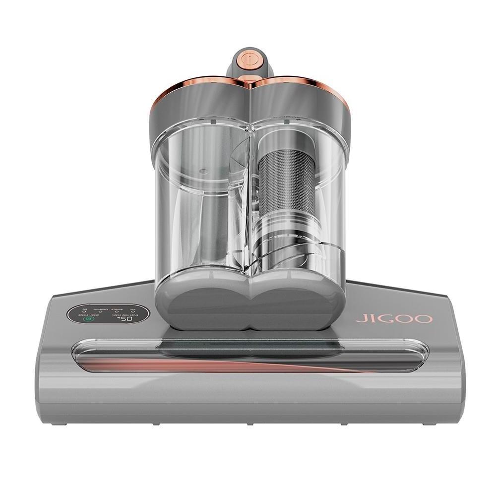 Bed Dust Mite Vacuum Cleaner JIGOO S300 Pro Dual-Cup Smart Mite Cleaner with Dust Mite Sensor