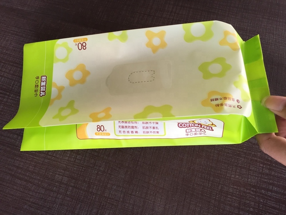 high quality wet wipes packaging/plastic packaging bag for baby wipes wet wipes packaging materials