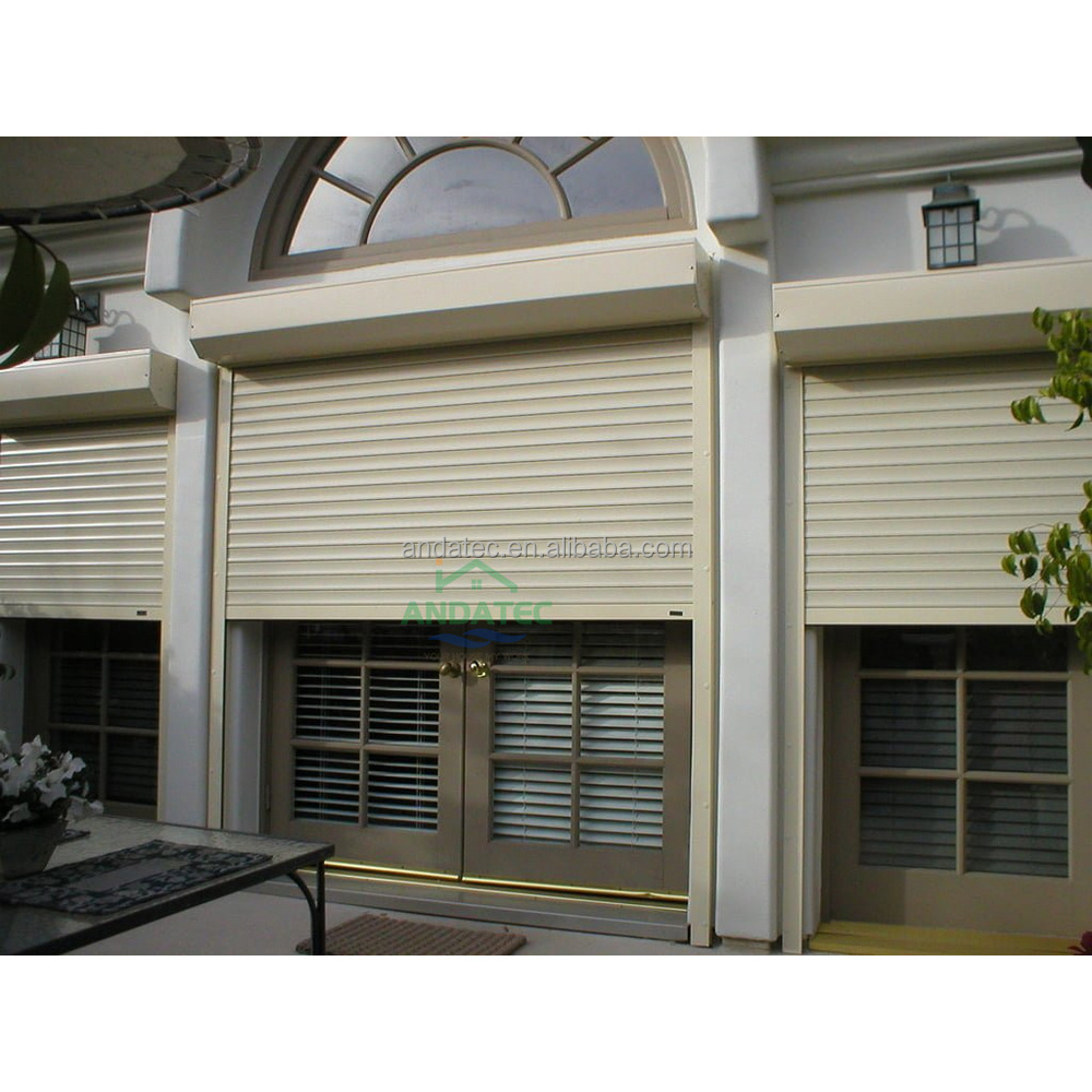 2024 Standard China galvanized steel roller shutter doors/jamaica roller shutter door