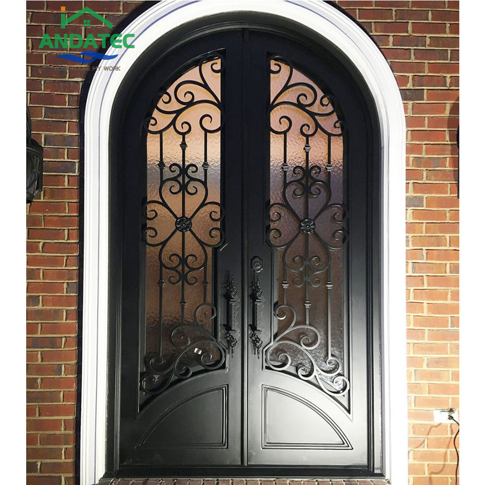 Anda Modern Iron Door Designs Modern Iron Entry Door Side Panels With Door Wrought Iron