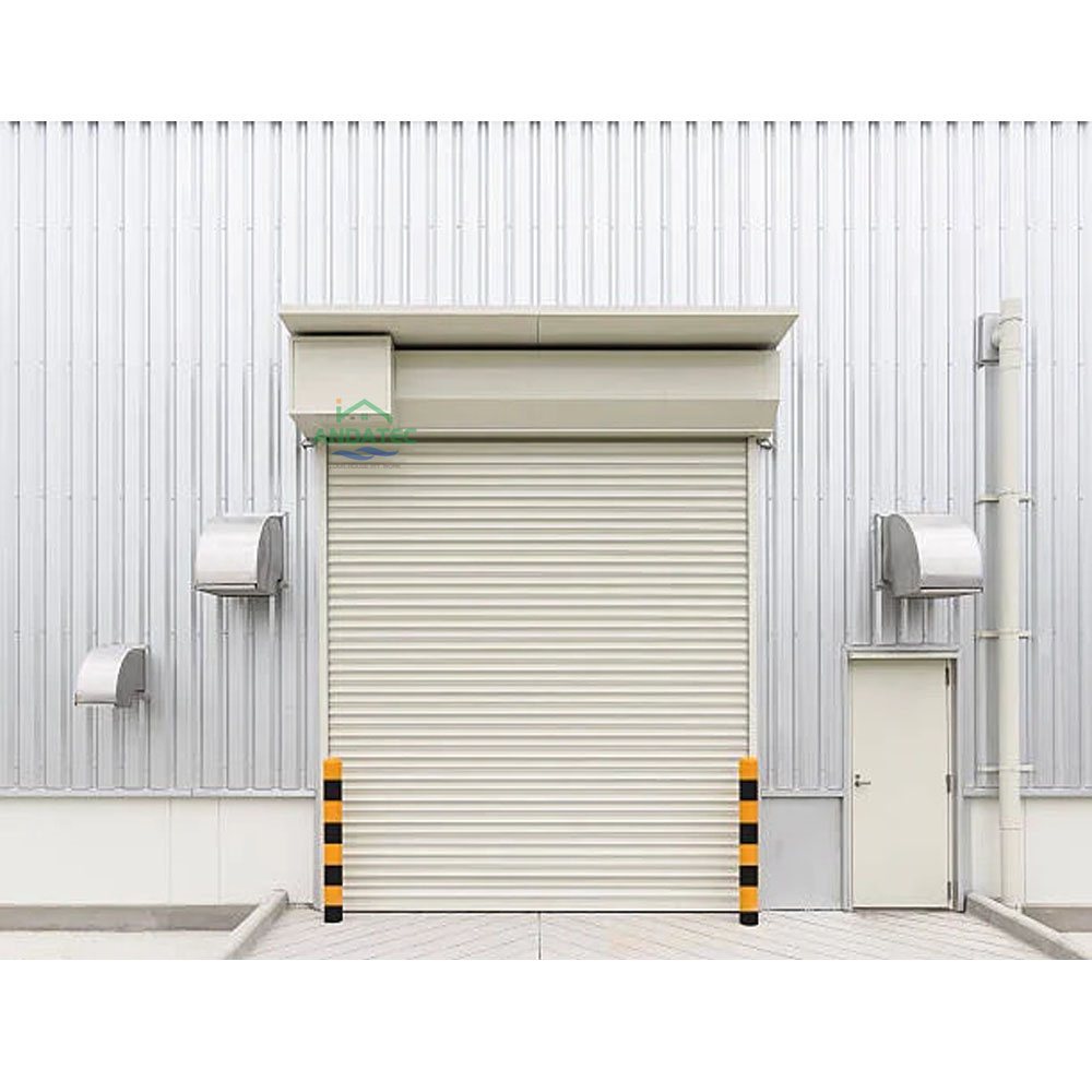 china Automatic Motorized Galvanized Steel Fireproof Rolling Fire Rated Resistance Roller Shutter Rolling Shutter Door for sale