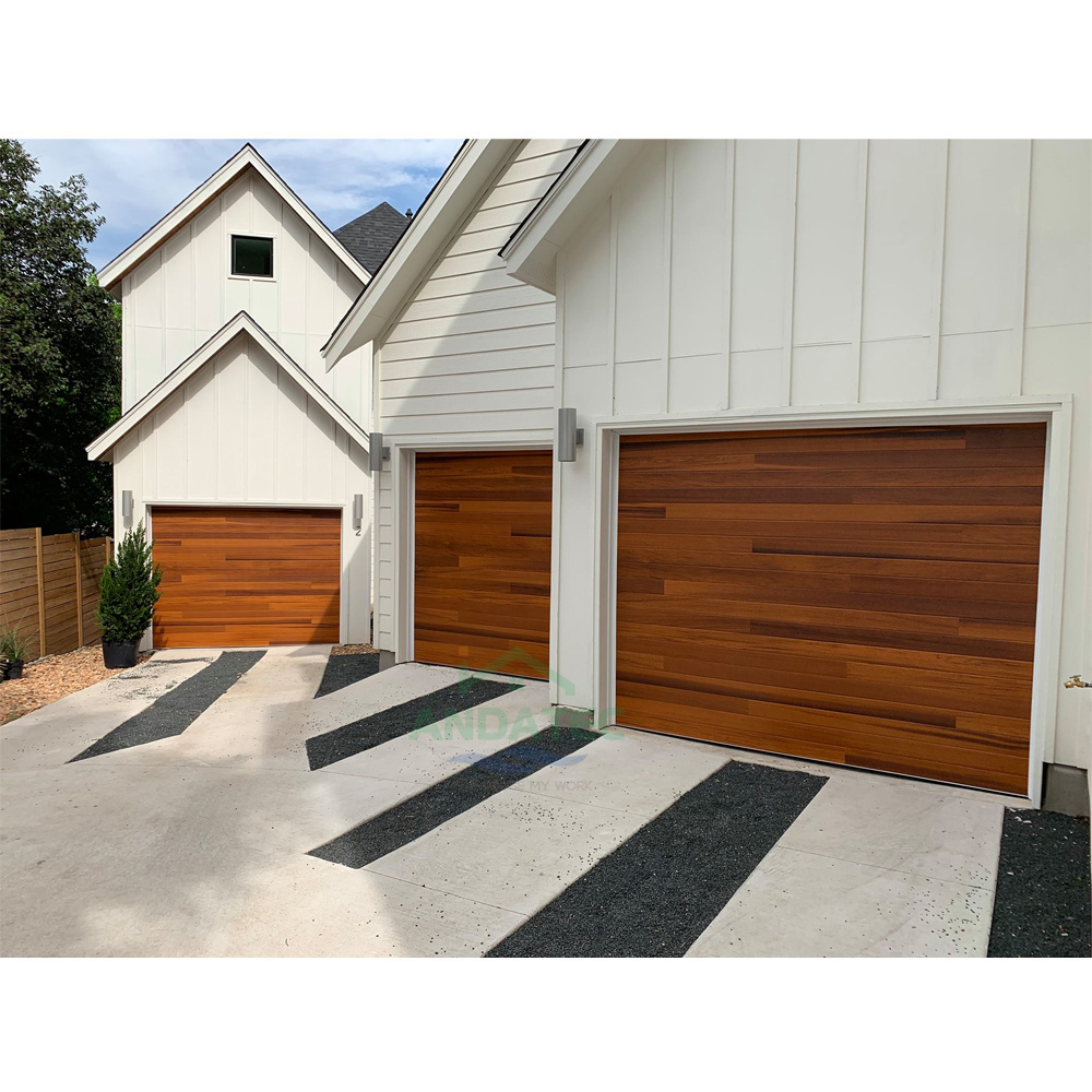 Heavy Duty 16x7 12x7 9x8 8x7 modern overhead automatic garage doors