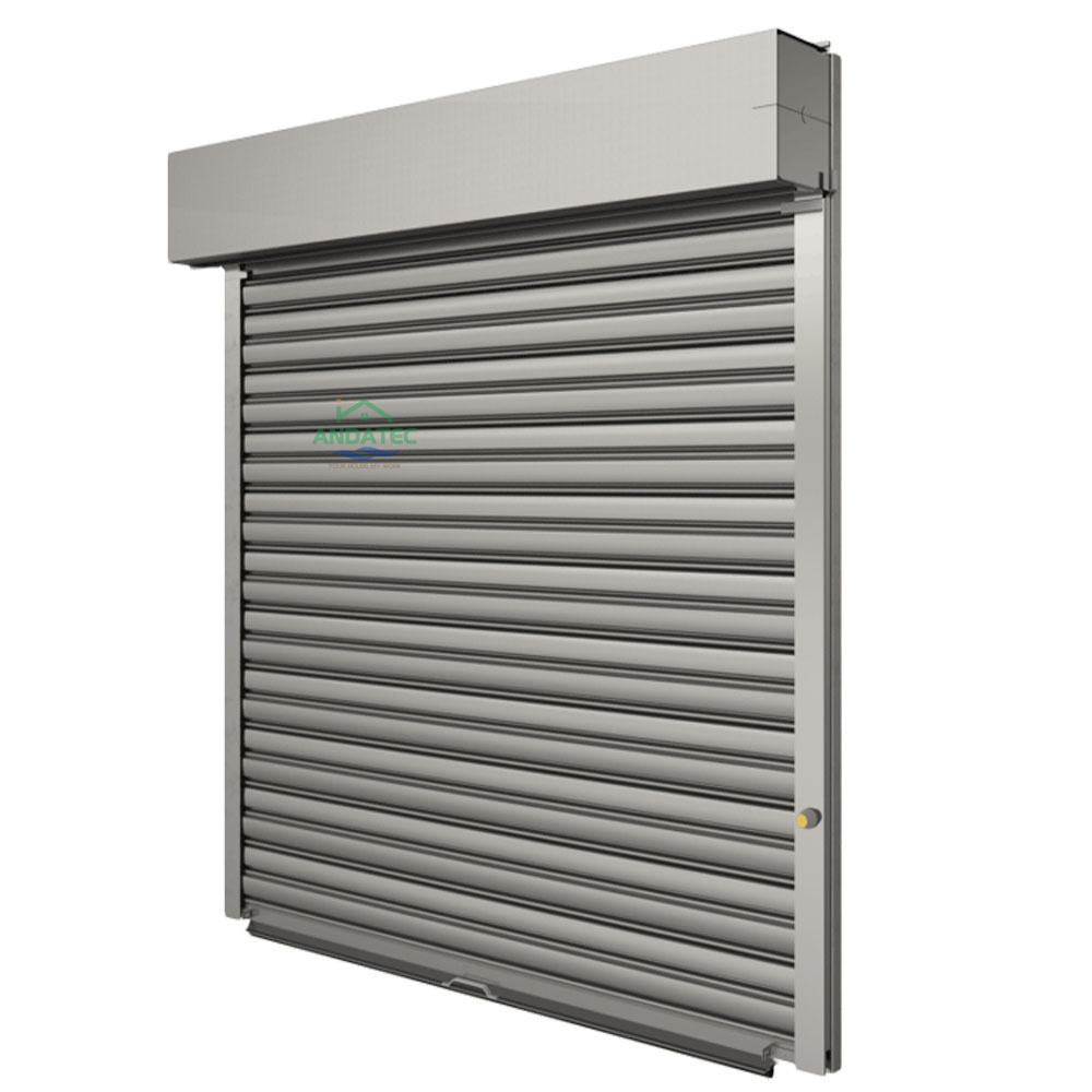 china Automatic Motorized Galvanized Steel Fireproof Rolling Fire Rated Resistance Roller Shutter Rolling Shutter Door for sale