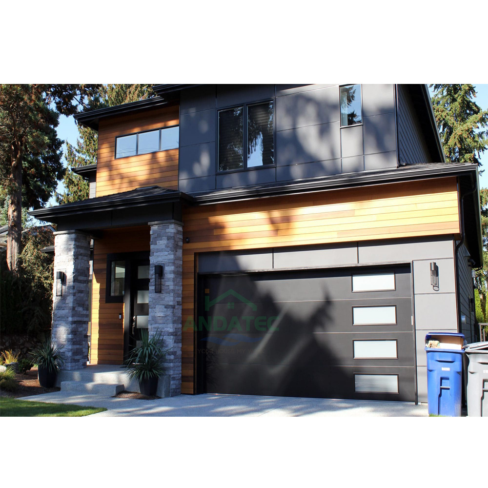 Residential Vertical Bifold Garage Doors Overhead Door Villa Sectional Garage Door