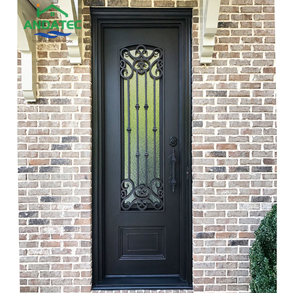 Anda Modern Iron Door Designs Modern Iron Entry Door Side Panels With Door Wrought Iron