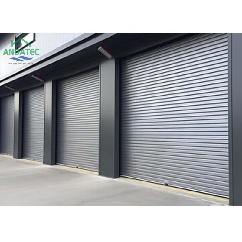 Electric Metal logistics Park Industrial Steel Roller Shutter Door