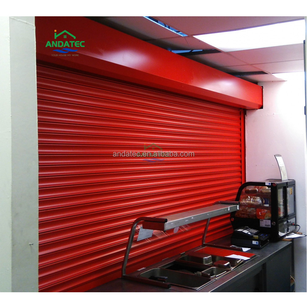 hurricane shutter 2023 aluminum roller shutter door for truck/roll up door roller shutter slats aluminum