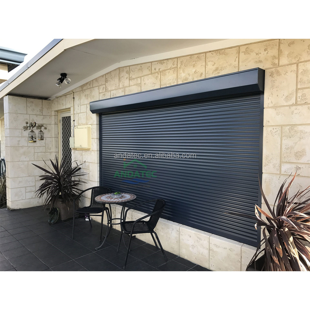 2024 Standard China galvanized steel roller shutter doors/jamaica roller shutter door