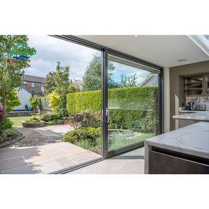 Conceal Hidden Aluminium Glass Pocket Stacking Slide Sliding Patio Door Inside The Wall