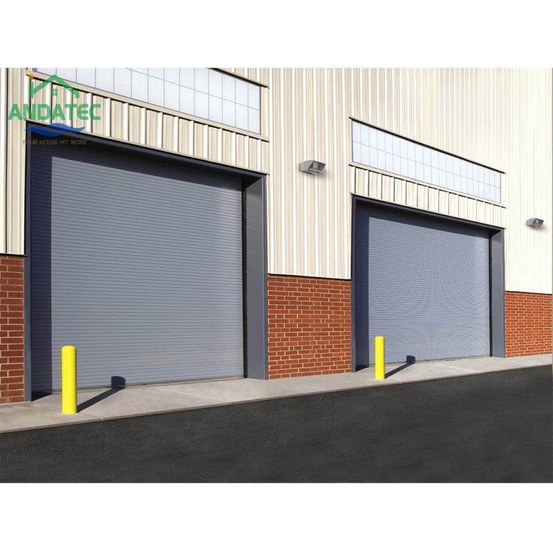 Electric Metal logistics Park Industrial Steel Roller Shutter Door