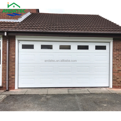 2023 high quality and reputation aluminum garage door panels/competitive price 9x7 aluminum glass garage door