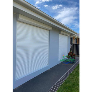 Hot sale Manufactory Wholesale Roll Up Door Steel Garage Doors Roller Shutter For Villa