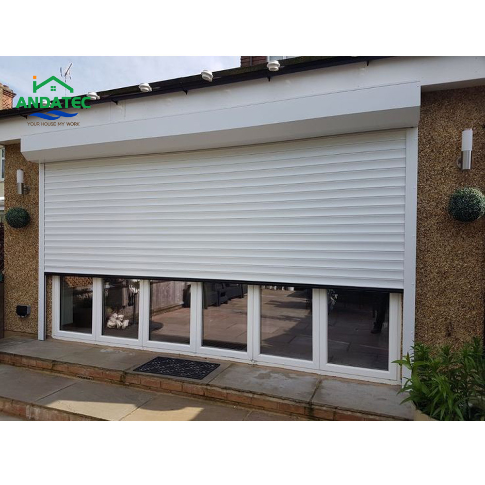 China Wholesale Automatic Security Aluminium Metal Rolling Roll Up Shutter Window Doors Hurricane Storm Aluminum Roller Shutter