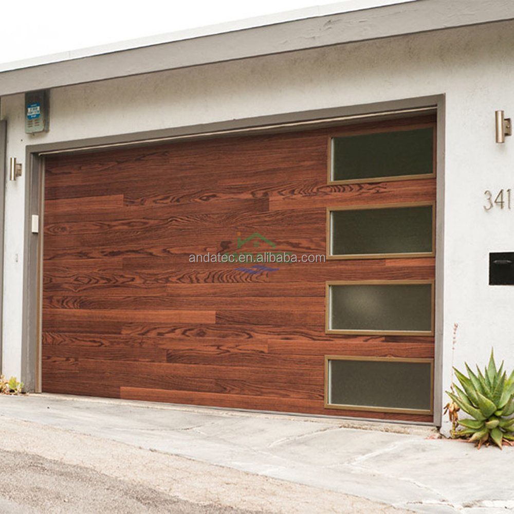 2023 high quality and reputation aluminum garage door panels/competitive price 9x7 aluminum glass garage door