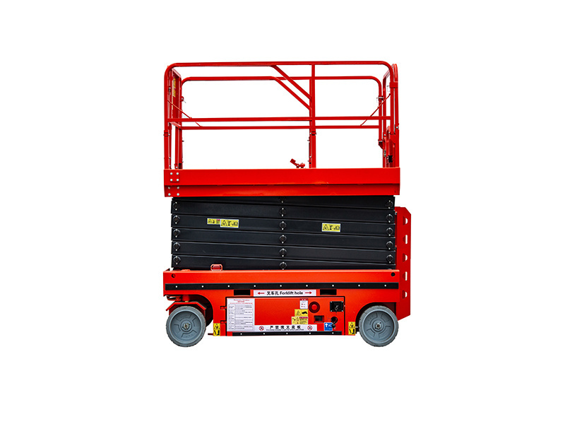 Automatic Aerial Work Truck with Self-Walking Hydraulic Platform Scissor Fork Lift for Farms