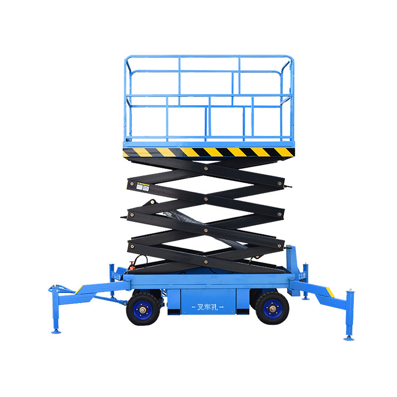 Vertical Scissor Lift Platform Electric Hydraulic 500kg 300kg 1ton 2 tons Aerial Man Lift in Warehouse Lift Tables Product_genre