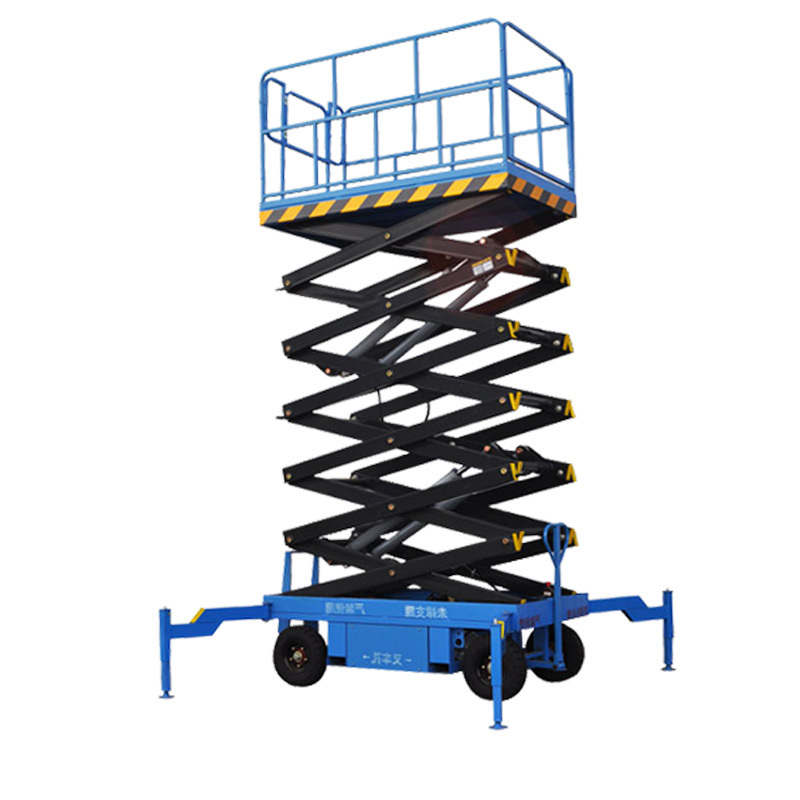 Vertical Scissor Lift Platform Electric Hydraulic 500kg 300kg 1ton 2 tons Aerial Man Lift in Warehouse Lift Tables Product_genre