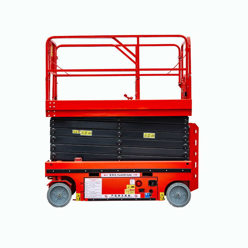 Hydraulic Self-Propelled 320kg Mini Scissor Lifting Aerial Lift Tables 10m & 12m Indoor Electric Lifts