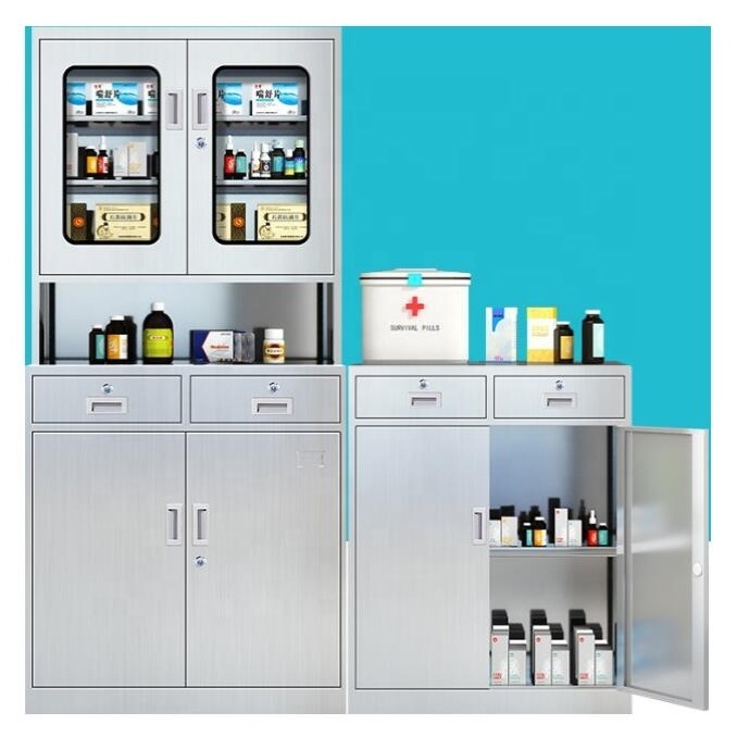 SUS304 Medical instrument cabinet,stainless steel cupboard,hospital Medical furniture cupboard