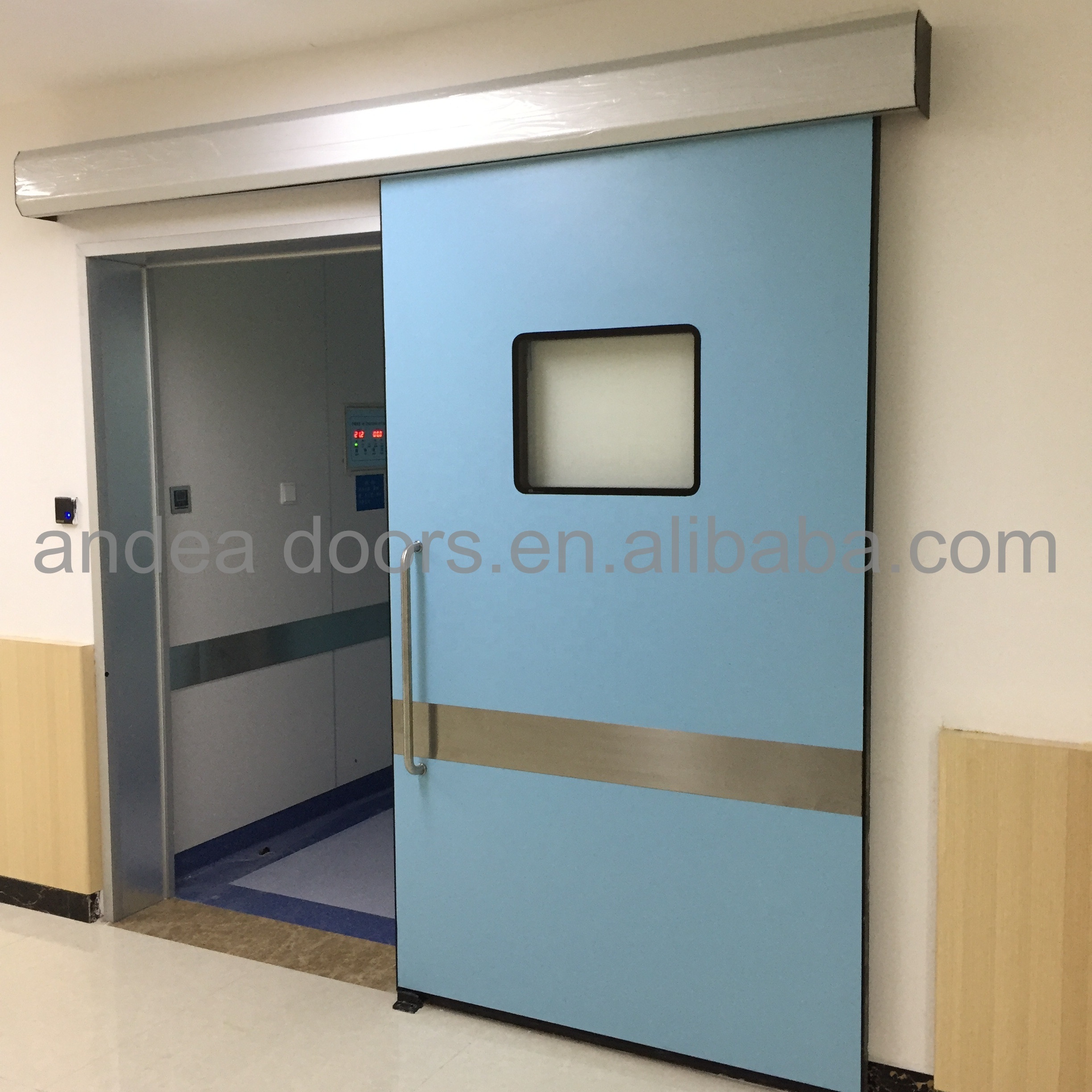 medical room door for hospital, clean room pharma Operating Theatre Gas Seal Manual Door