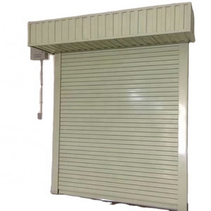 180mins fire rated steel roller shutter door galvanized,electric fireproof roller shutter