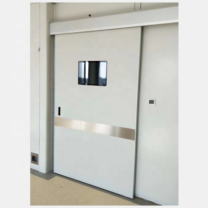 fireproof steel exit door with panic push bar lock