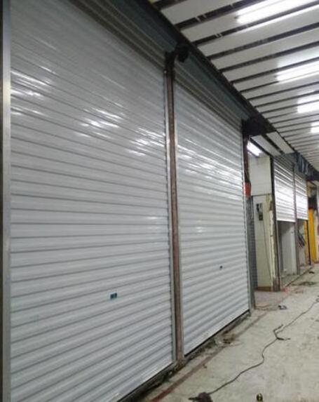 metal coiling up gate,security galvanized steel roller shutter