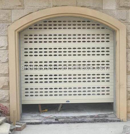 metal roll up grill shutter door