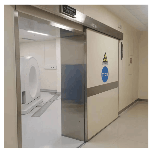 DR room 6mm Pb X Ray Shielding Lead Lined  metal doors for hospital