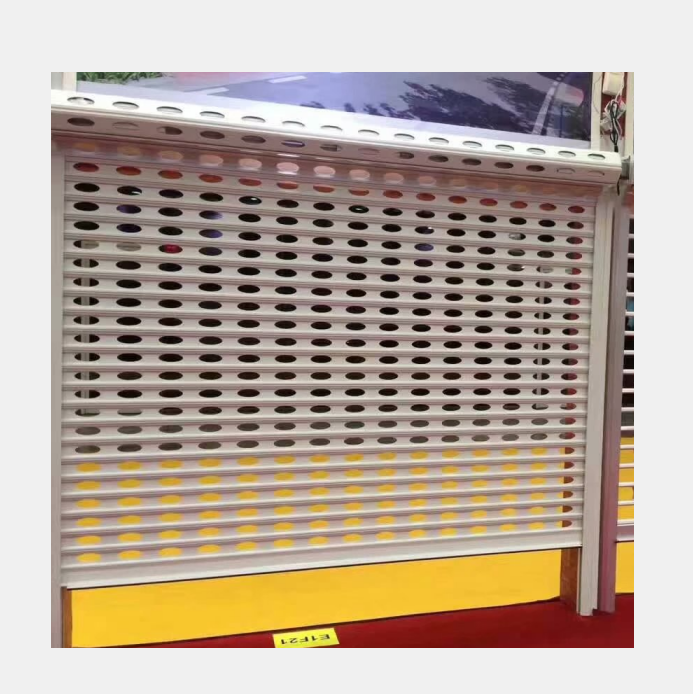 metal roll up grill shutter door