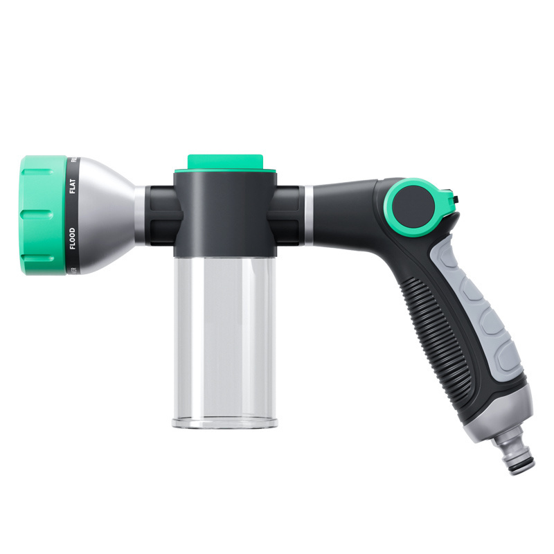 Adjustable Garden Hose Sprayer Foam Gun High Pressure Garden Hose Water Nozzle Lance Gun For Car Washing