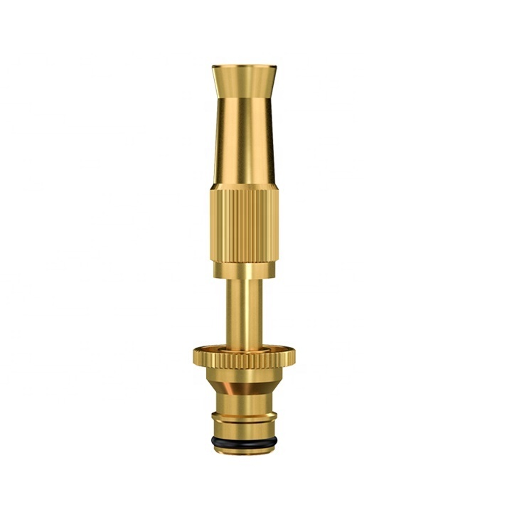 Andeca Low Price Attractive Quality Heavy Duty Copper Alloy Nozzle Garden Multi Use Brass Adjustable Rotating water guns