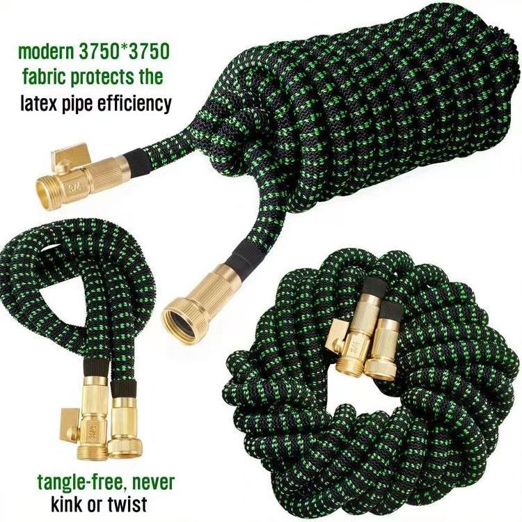 50ft 100ft Lightweight Flexible Retractable Telescopic Magic Expandable Garden Water Hose Pipe with Spray Gun