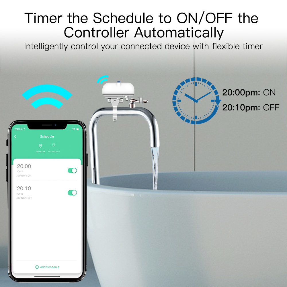 Tuya Smart WiFi Water Gas Pipeline Auto Shut OFF Valve