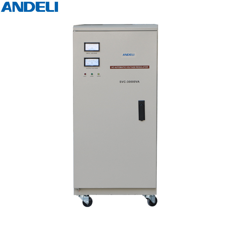 electric voltage ac stabilizer SVC-30000VA 30KW ANDELI