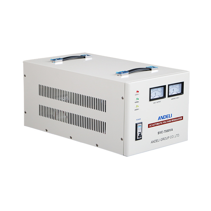 ANDELI SVC-7500VA single phase voltage stabilizer 7.5KW Fully automatic voltage regulator