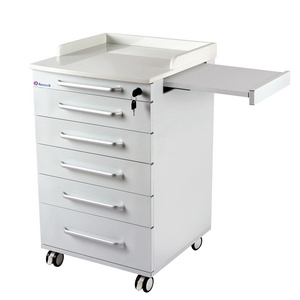 Anteeth customized medical table stainless steel material mobile trolley drawers dental cabinet furniture clinic