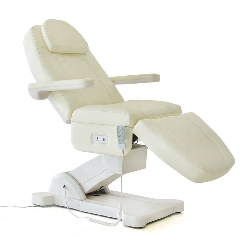 Electric 3 4 Motor Podiatry Chair Medical Couch Treatment Beauty Chair Massage Facial Chair Bed