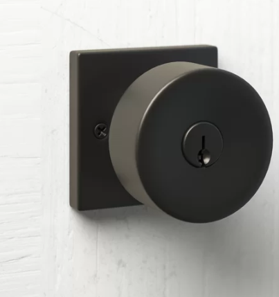 modern fancy door knob lock matte black american hot sale door knob lock set