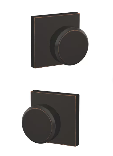 modern fancy door knob lock matte black american hot sale door knob lock set