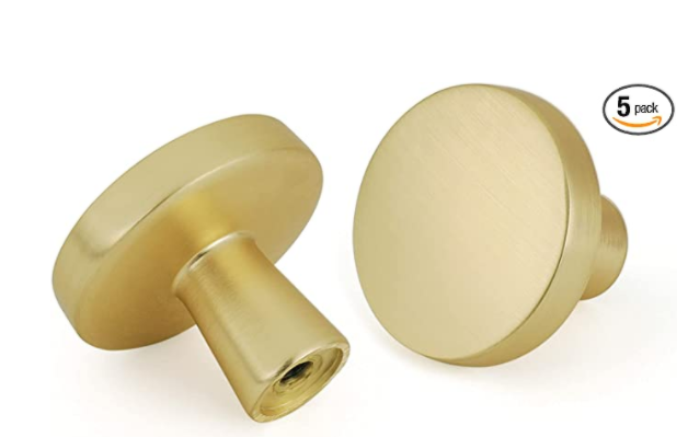 Gold Color  Cabinet Door Handles Cabinet door knob  Cabinet drawer handle Pull furniture handles